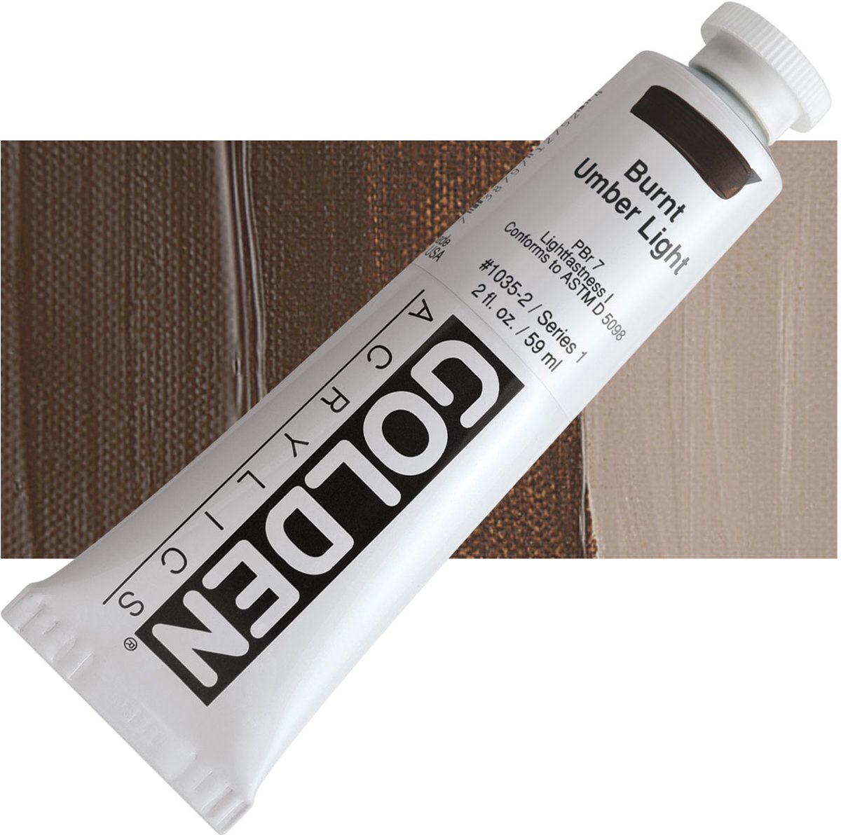 Golden Heavy Body Acrylverf Serie 1 | Burnt Umber Light (1035-2) 59ml